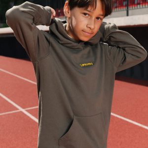 Superhero džemperis - pilkas