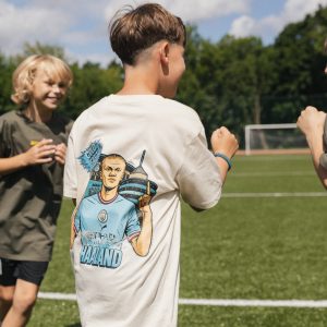 Haaland - superhero marškinėliai - galas